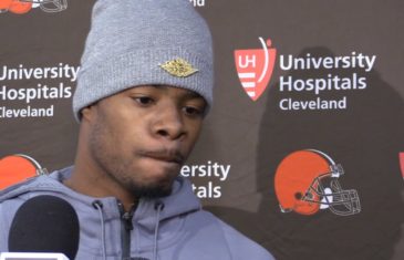 Browns’ Corey Coleman says “I feel like I let a lot of people down”
