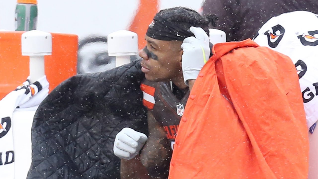 Browns’ Hue Jackson speaks on Terrelle Pryor's sideline outbursts