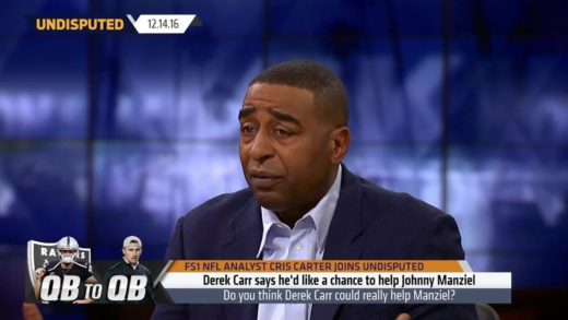 Cris Carter explains why Derek Carr reaching out to Johnny Manziel matters