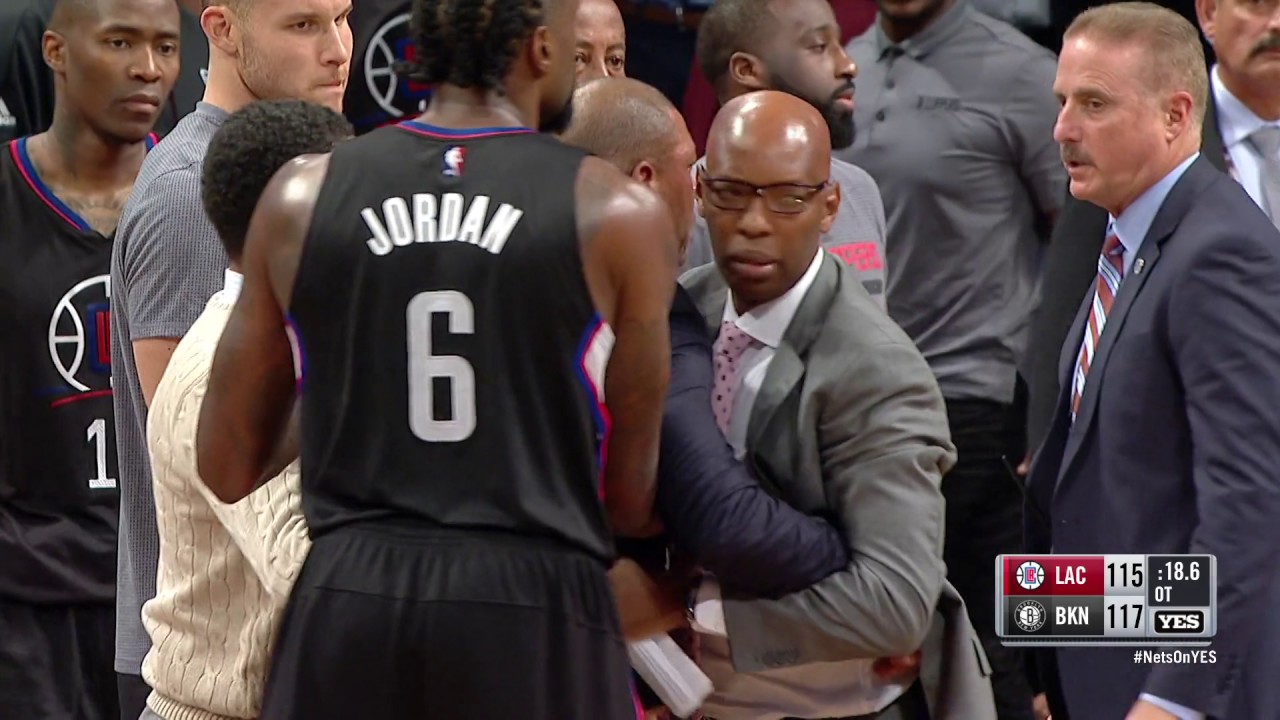 Doc Rivers loses it on the officials in Brooklyn