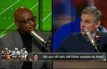 Eric Dickerson says he did not get Jeff Fisher fired