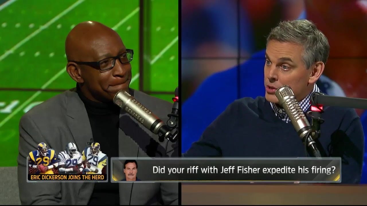 Eric Dickerson says he did not get Jeff Fisher fired