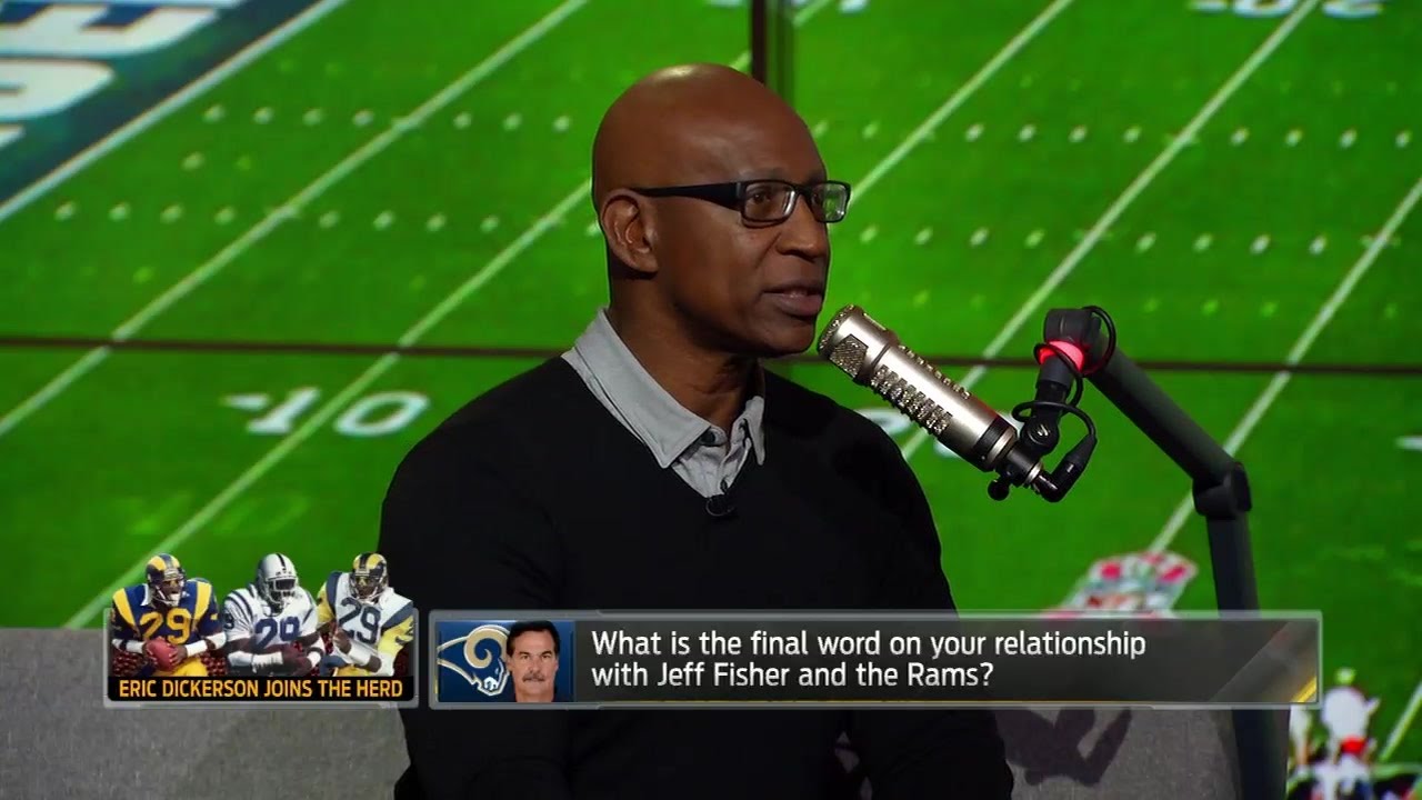 Eric Dickerson speaks on what happened between with Jeff Fisher
