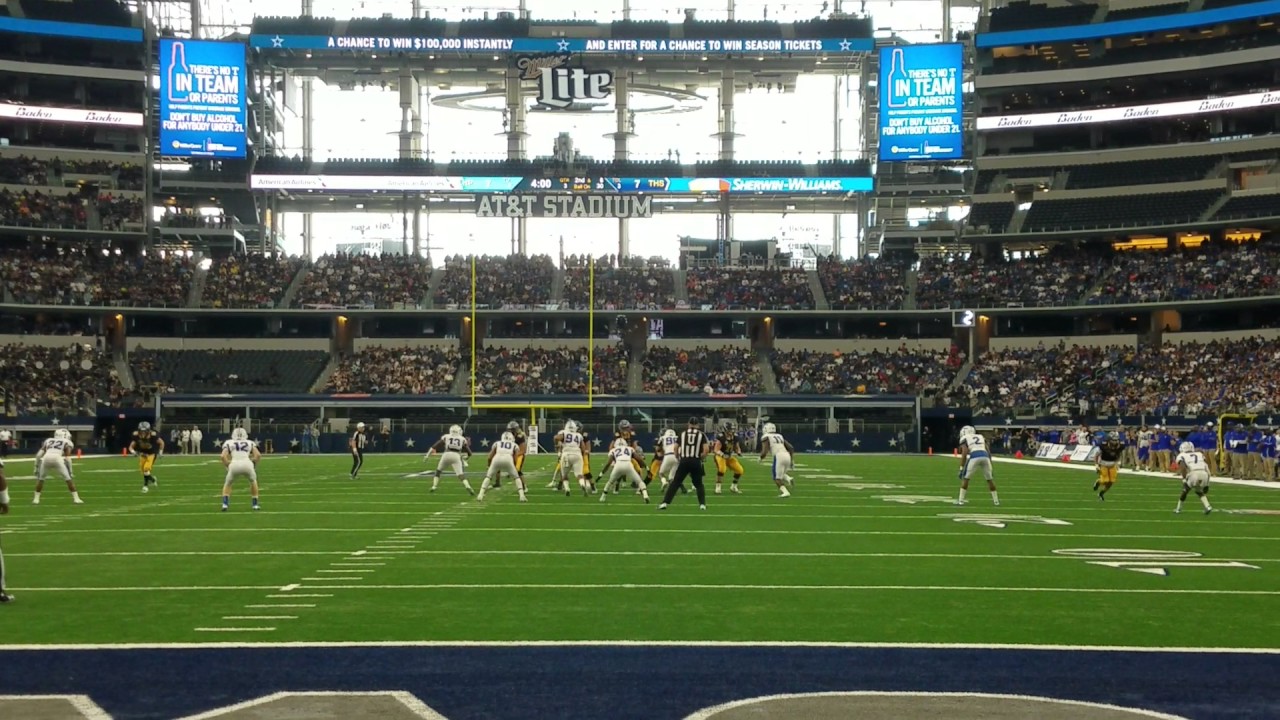 Fanatics View Live in Arlington: John Stephen Jones completes near touchdown pass at AT&T Stadium
