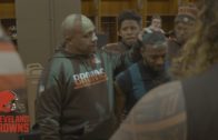 Hue Jackson’s emotional victory speech after Browns first win on the season
