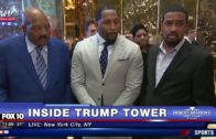 Jim Brown & Ray Lewis speak on their meeting with President Elect Donald Trump