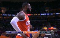 LeBron James says “Ball Don’t Lie” after Frank Kaminsky misses a free throw