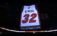 Miami Heat retire Shaquille O’Neal’s jersey (Full Ceremony)