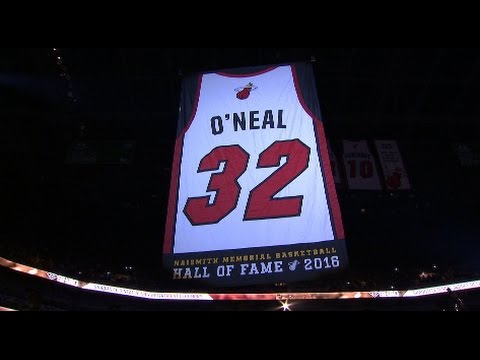 Miami Heat retire Shaquille O'Neal's jersey (Full Ceremony)