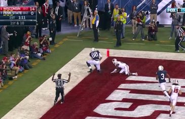Penn State’s Mike Gesicki makes unreal touchdown grab vs. Wisconsin