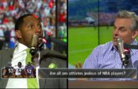 Ray Lewis explains why NFL players are jealous of NBA players