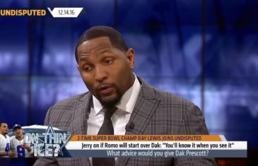 Ray Lewis shares his motivational message for Dak Prescott