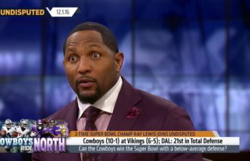 Ray Lewis talks about the Dallas Cowboys Super Bowl chances in 2017