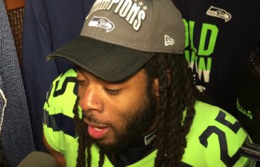 Richard Sherman says he yelled at coaches for passing from 1 yard line