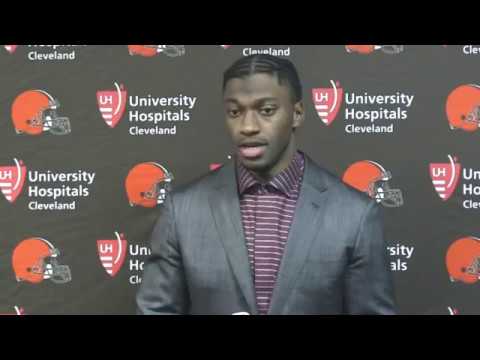Robert Griffin III speaks on the Browns loss to the Bills
