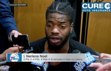 Sixers’ Nerlens Noel tells 76ers to “figure this shit out” on his playing time
