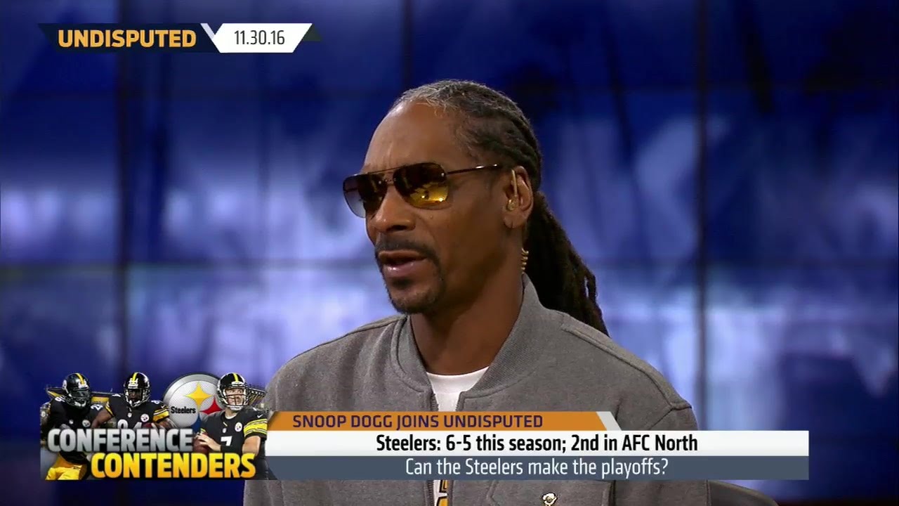 snoop dogg in steelers jersey