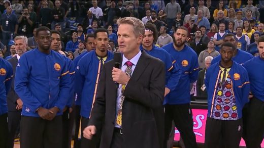 Steve Kerr pays tribute to Craig Sager