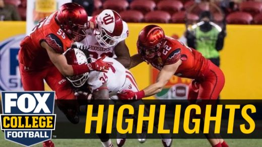 Utah beats Indiana in 2016 Foster Farms Bowl