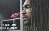 Alabama’s Tim Williams gets emotional speaking on Alabama’s loss to Clemson