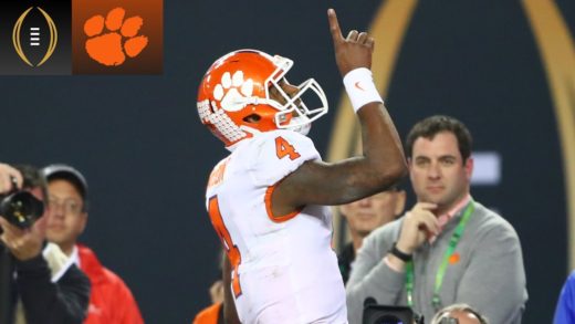 All of Deshaun Watson’s touchdowns in the 2016-2017 National Championship