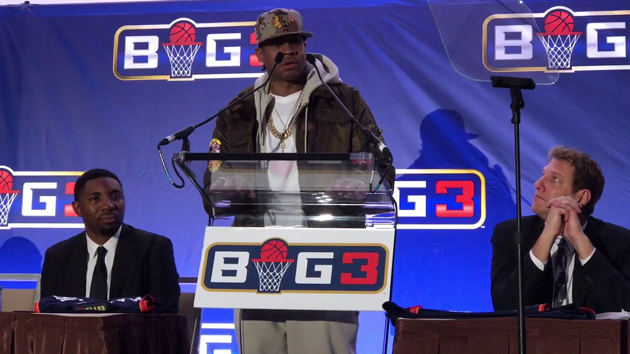 Allen Iverson speaks on playing in Ice Cube's new 3-on-3 basketball league