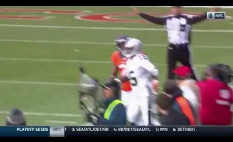 Aqib Talib rips Michael Crabtree’s chain right off his neck