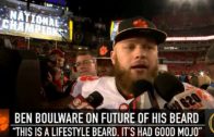 Ben Boulware says “It’s disrespectful” to even ask about shaving his beard
