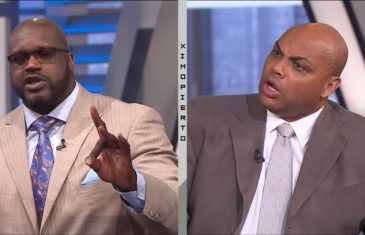 Charles Barkley & Shaq get into a heated argument over LeBron James