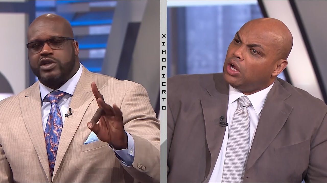 Charles Barkley & Shaq get into a heated argument over LeBron James