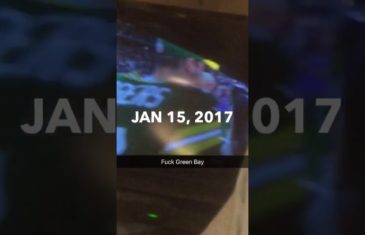 Cowboys fan breaks TV after playoff loss to Green Bay