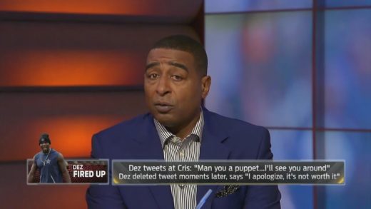 Cris Carter responds to Dez Bryant calling him a puppet