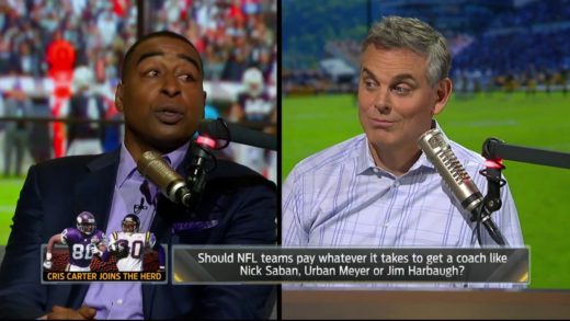 Cris Carter speaks on Urban Meyer’s future at Ohio State