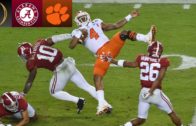 Deshaun Watson gets drilled into a helicopter spin