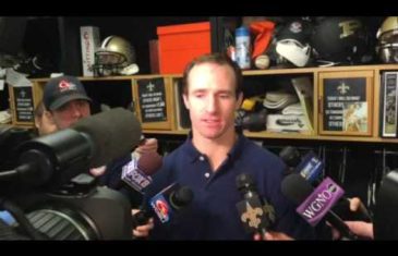 Drew Brees says Saints fans are not as frustrated as he is