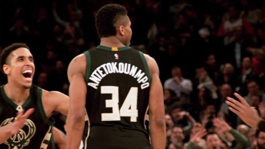 Giannis Antetokounmpo hits game winner vs. New York in MSG