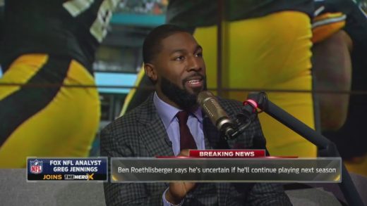 Greg Jennings reacts to Ben Roethlisberger’s possible retirement