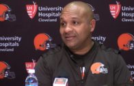 Hue Jackson says “I’ll be swimming in the lake” if Browns go 1-15 again