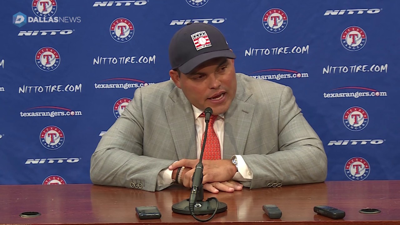 Ivan Rodriguez speaks on his induction into the Baseball Hall of Fame