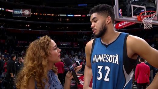 Karl-Anthony Towns says to “Put Some Respeck On His Name”