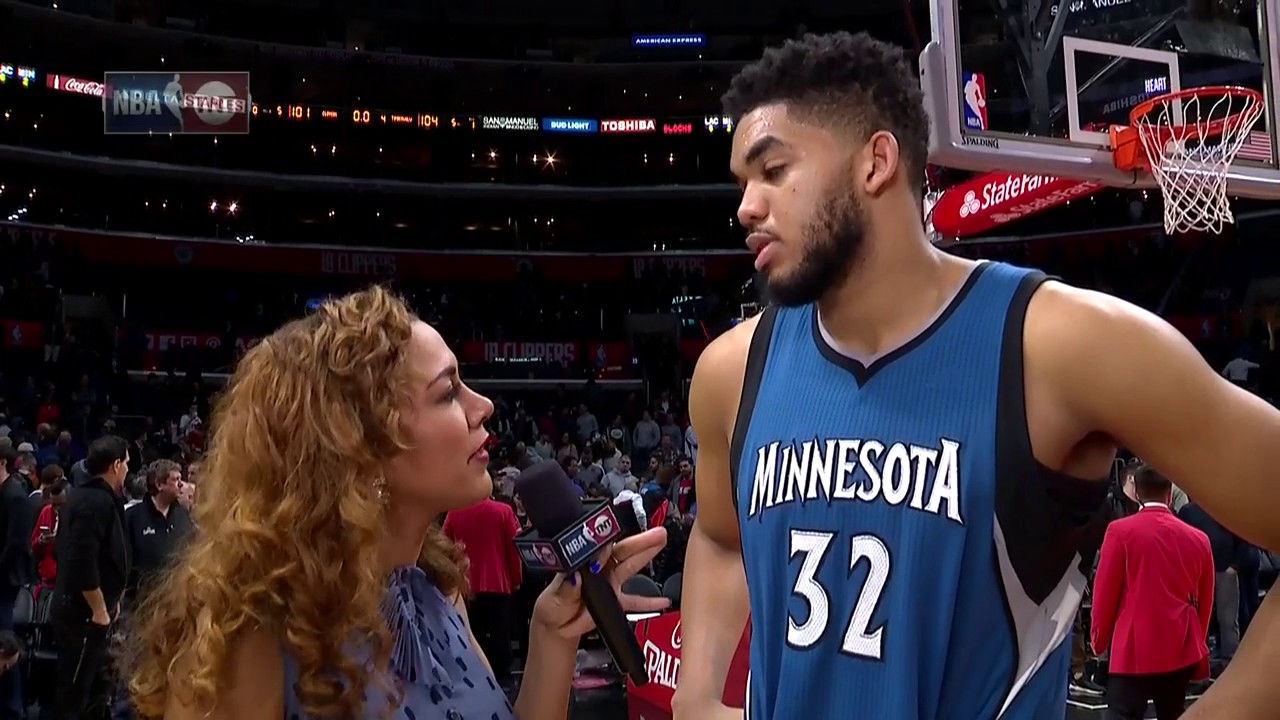 Karl-Anthony Towns says to 