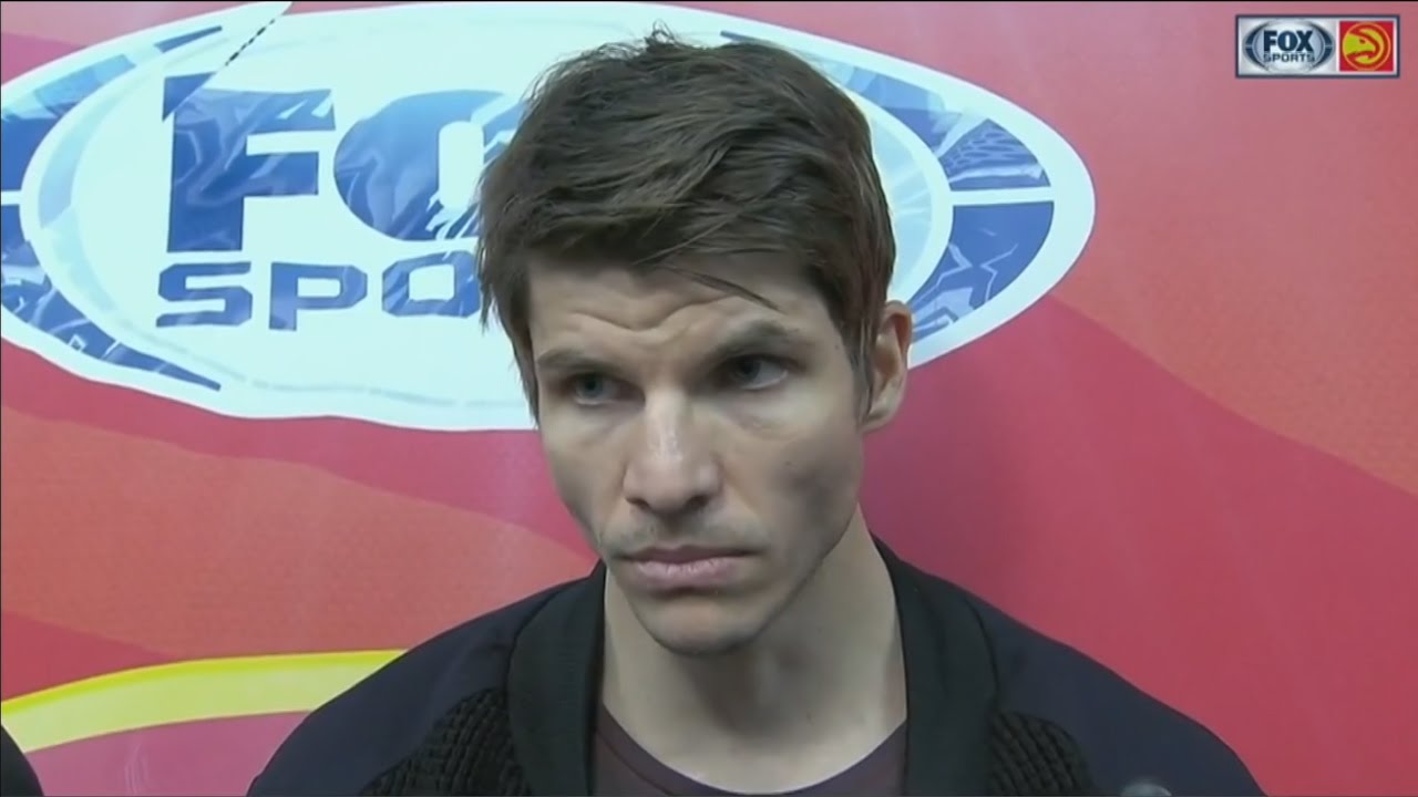 Kyle Korver reacts to being traded to Cleveland