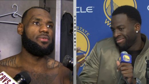 LeBron James & Draymond Green speak on collision incident