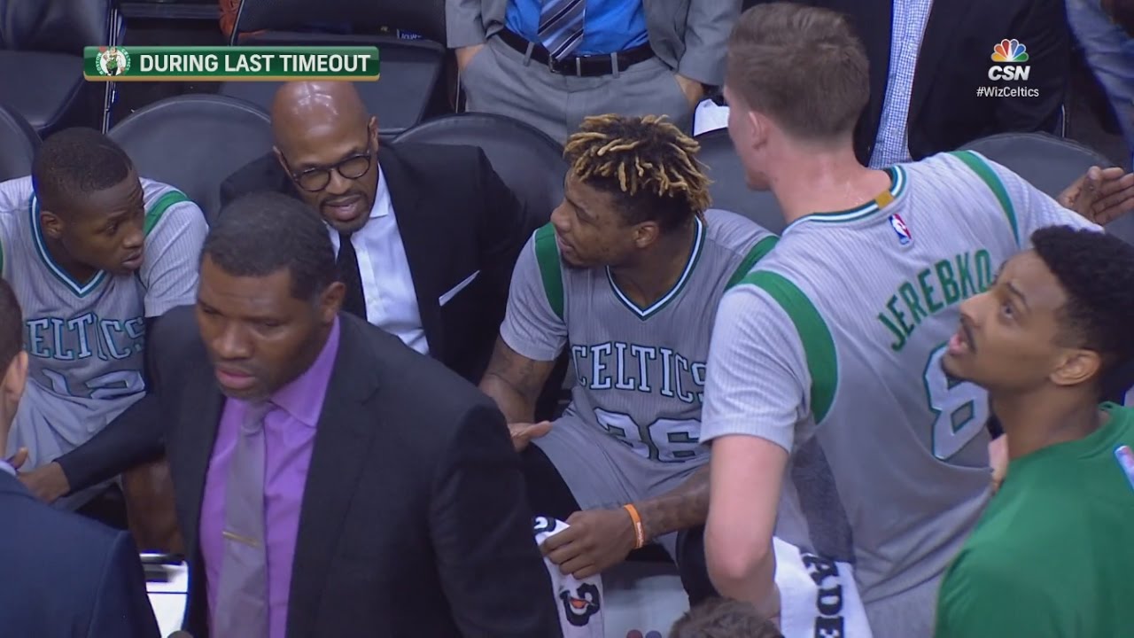 Marcus Smart explodes on Boston Celtics assistant coach