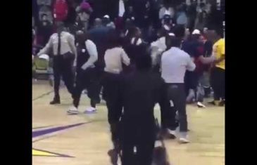 Massive brawl breaks out during LeMoyne-Owen vs. Lane College in Memphis