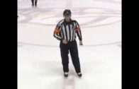 NHL ref says “F*ck You” to a player on a hot mic