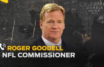 Roger Goodell says he would not be uncomfortable handing the Lombardi Trophy to Tom Brady