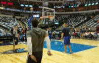 Wesley Matthews buries 3-pointers like they’re free throws (Fanatics View Exclusive)