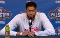 Anthony Davis drops an F-Bomb while arriving at post All-Star press conference