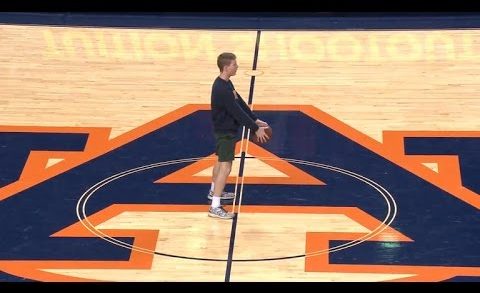 Auburn student hits granny shot from halfcourt for free tuition